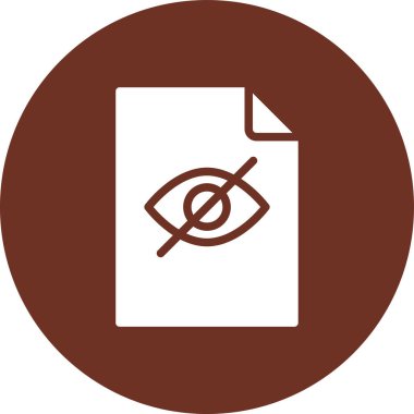 Göz simgesi vektör illüstrasyonu