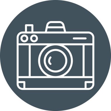 fotoğraf makinesi simgesi, satır biçimi