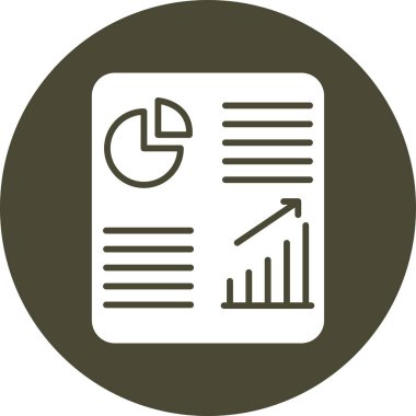 veri analiz çizelgesi simgesi ana hat biçiminde