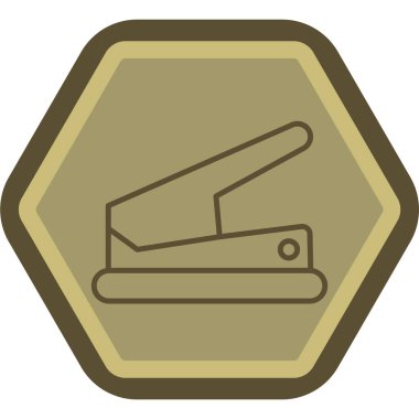 Modern bir simgenin vektör illüstrasyonu