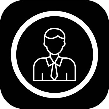 İş ve finans simgesinin vektör illüstrasyonu