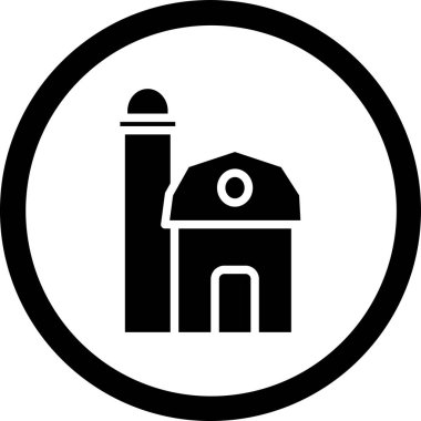 Cami simgesinin vektör illüstrasyonu