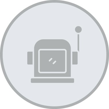 Modern bilgisayarın vektör illüstrasyonu