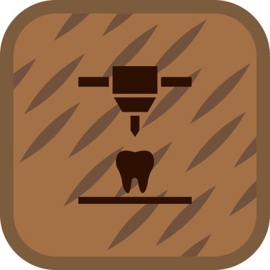 Diş implantı simgesi