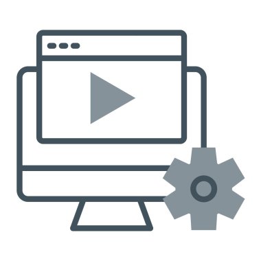 Akıcı ağ simgesi, vektör illüstrasyonu