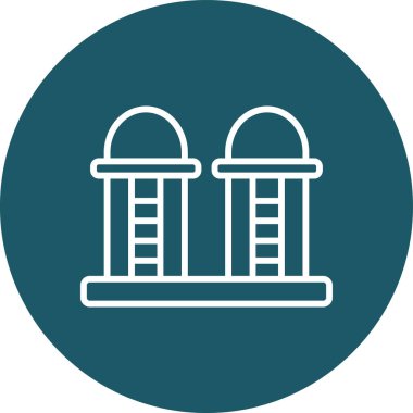 Modern b 'nin vektör illüstrasyonu eksik simgesi