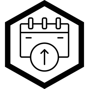 Kamera simgesi, vektör illüstrasyonu
