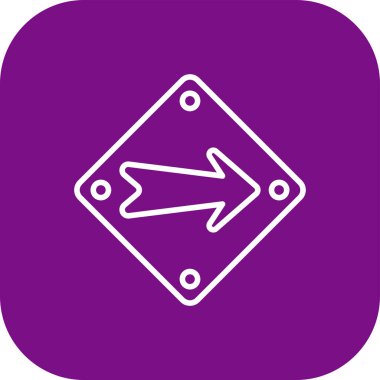 Projeniz için doğru yön ok simgesi