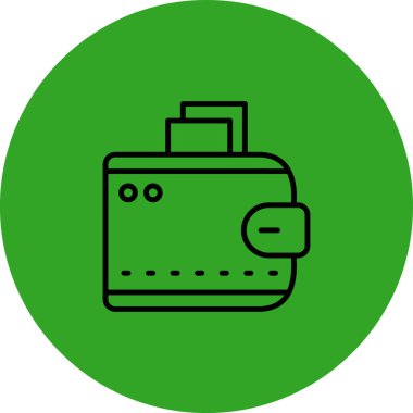 Yeşil pilin vektör çizimi