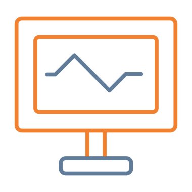 izleyici ikon vektör illüstrasyonu
