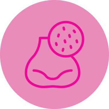 bebek şişe ağ ikonu vektör illüstrasyonu