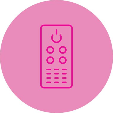 Uzaktan denetimin vektör illüstrasyonu