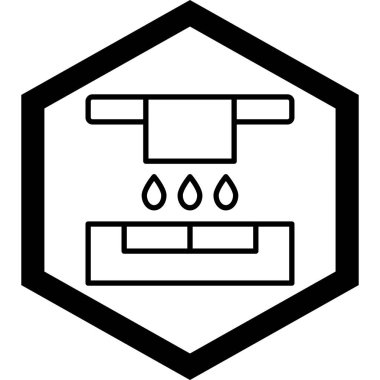 yiyecek ikonu vektör illüstrasyonu