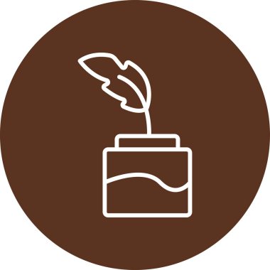 Bir kahve simgesinin vektör çizimi