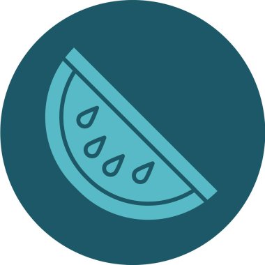 Bir besin simgesinin vektör illüstrasyonu