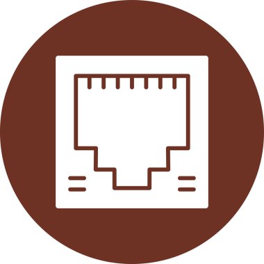 Bir b simgesinin vektör illüstrasyonu