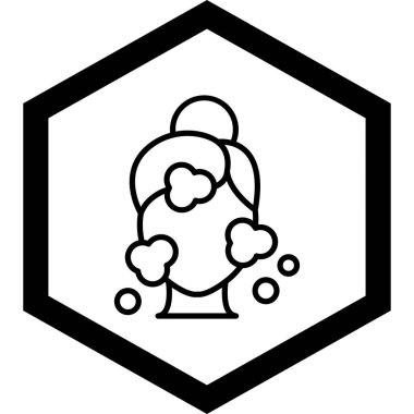 Tek bir simgenin vektör illüstrasyonu