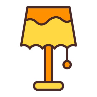 Lamba. Web simgesi basit illüstrasyon