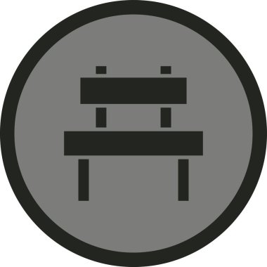 Modern b 'nin vektör illüstrasyonu eksik simgesi