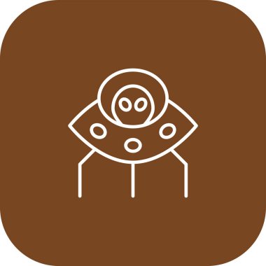 Eşsiz arı vektör çizgisi simgesi