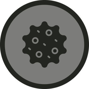 dişli simgesi vektör illüstrasyonu