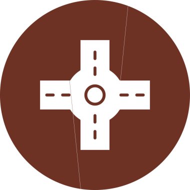 Hıristiyan çapraz simge vektör illüstrasyon