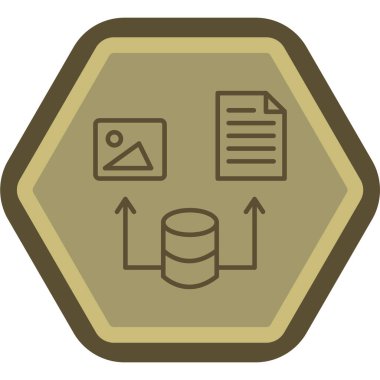 seo modern simgesinin vektör illüstrasyonu