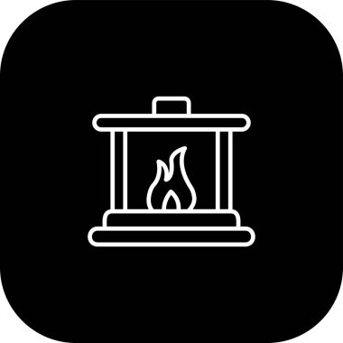 Modern b 'nin vektör illüstrasyonu simge ateşinden yoksun