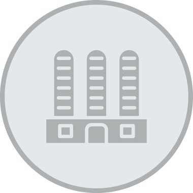 mimari mimari yapı ikonu ana hatlar biçiminde