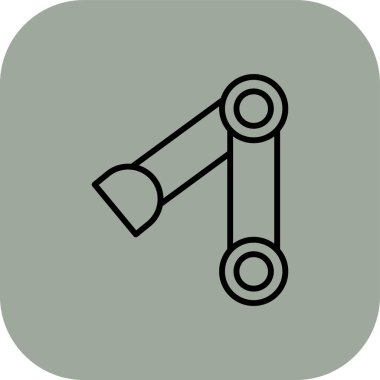 Modern simgenin vektör illüstrasyonu