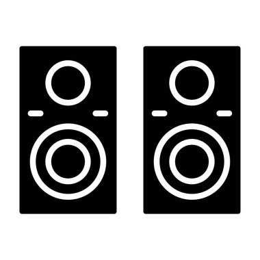 hoparlör vektör illüstrasyonu