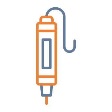 usb simge vektör illüstrasyonu