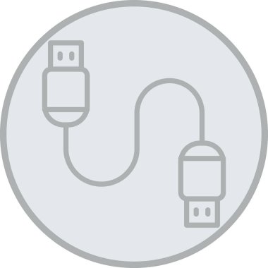 vektör usb simgesi illüstrasyonu