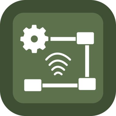 ağ paylaşım simgesi çizimi