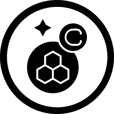 Modern bir simgenin vektör illüstrasyonu