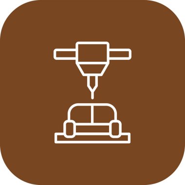 vektör karıştırıcı ağ simgesi