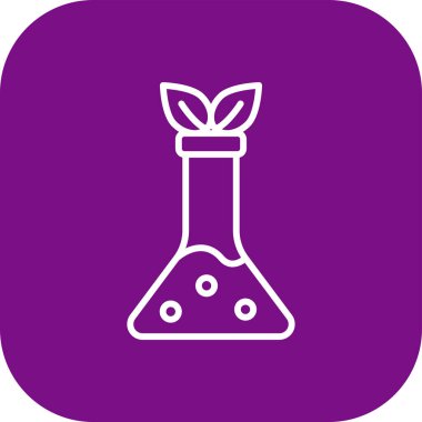 Eşsiz bilim ve bilim vektör simgesi ph