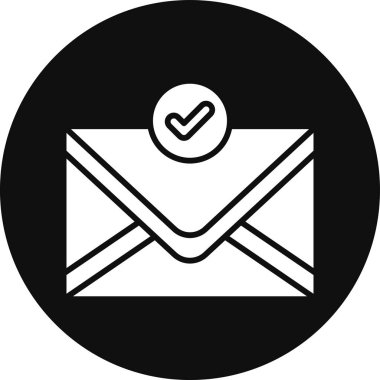 E- posta simgesi vektör illüstrasyonu