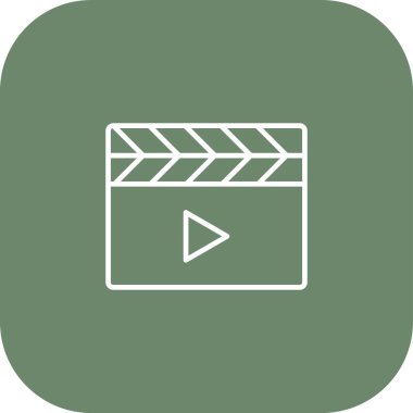 video simgesi vektör illüstrasyonu