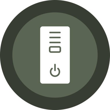 Modern simgenin vektör illüstrasyonu