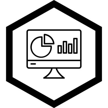 seo modern simgesinin vektör illüstrasyonu