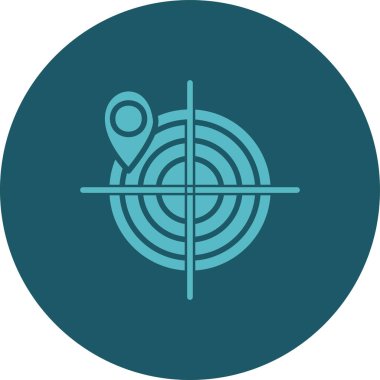 vektör pusula resimlemesi