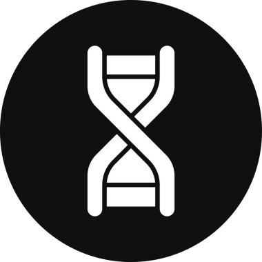 Moda biçimi izole edilmiş arkaplanda DNA simgesi