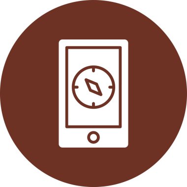 cep telefonu vektör simgesi modern basit tasarım