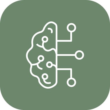 Devre kartı simgesi. Teknoloji simgesi. vektör illüstrasyonu