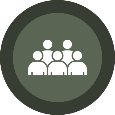 İnsan simgesinin vektör illüstrasyonu