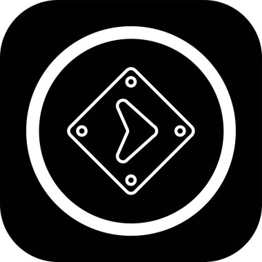 Vektör müzik simgesi illüstrasyonu