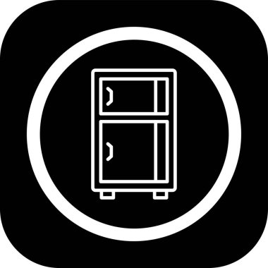 Modern b 'nin vektör illüstrasyonu eksik simgesi