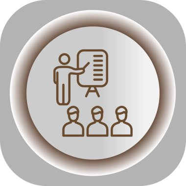 seo modern simgesinin vektör illüstrasyonu