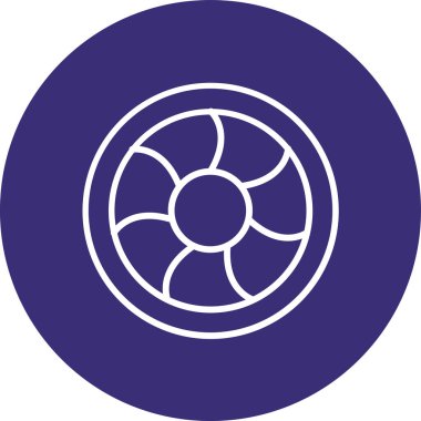 Gıda simgesinin vektör illüstrasyonu